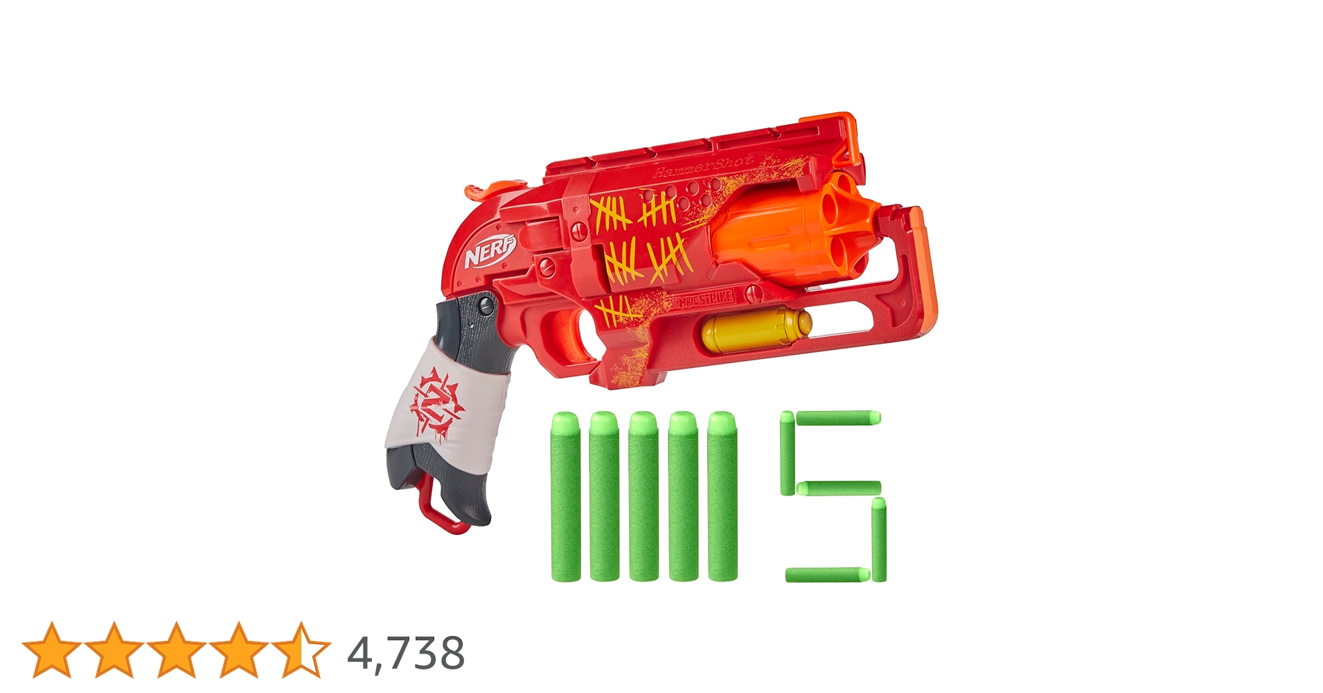 Amazon.co.jp: NERF ゾンビストライクハンマーショット